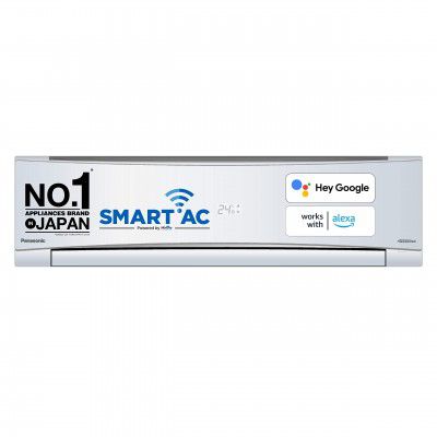 Panasonic 1.5 Ton Wi-Fi Inverter 4 Star Smart Split AC (CS/CU-NU18YKY4W)