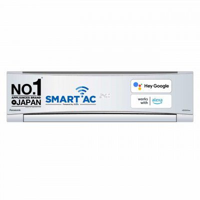 Panasonic 1.5 Ton Wi-Fi Inverter 5 Star Smart Split AC (CS/CU-NU18YKY5W)