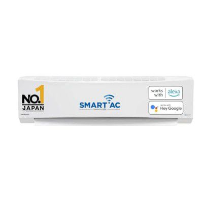 Panasonic 1 Ton 5 Star Wi-Fi Inverter Smart Split AC ( CS/CU-NU12ZKY5W, 2024 Model, White )