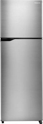 Panasonic 307 L Frost Free Double Door 3 Star Refrigerator (Silver, NR-MBG31VSS3)