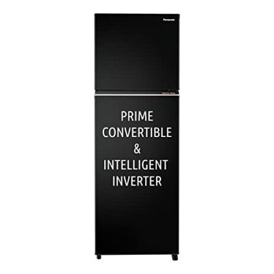 Panasonic 338 L 3 Star Prime Convertible 6-Stage Smart Inverter Frost-Free Double Door Refrigerator (NR-TG355CPKN)