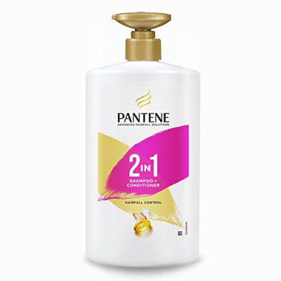 Pantene Advanced Hairfall Solution, 2in1 Anti-Hairfall Shampoo & Conditioner for Women, 1L