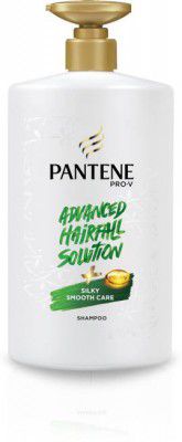 PANTENE Advanced Hairfall Solution, Anti-Hairfall Silky Smooth Shampoo  (1 L)