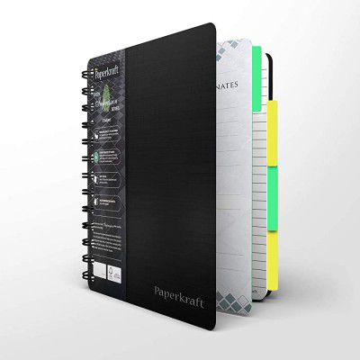 Paperkraft Impression 5 Subject Executive Notebook -148mm x 216mm, Soft Cover, 300 Pages, Single Line