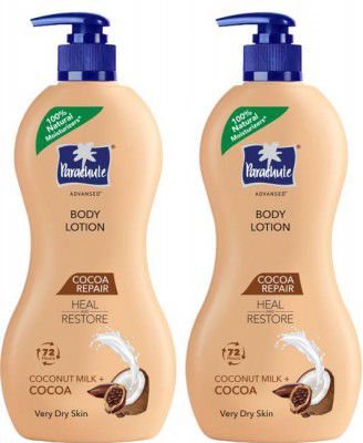 Parachute Advansed Cocoa Repair Body Lotion , Intense Moisture, 400ml  (800 ml)