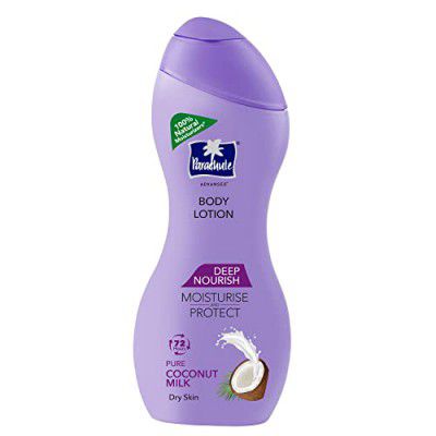 Parachute Advansed Deep Nourish Body Lotion for Women & Men, Dry Skin, 250ml