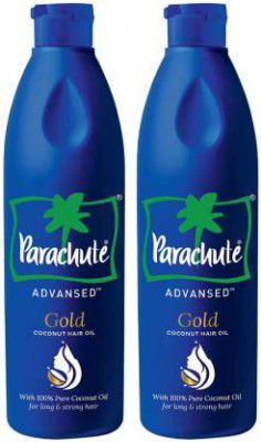 Parachute Advansed Gold Coconut Hair Oil with Vitamin-E for Long, Strong & Gorgeous Hair (800 ml)