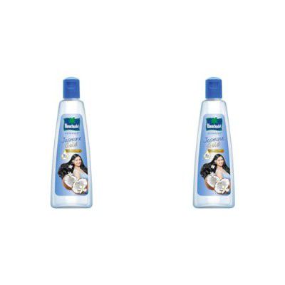 Parachute Advansed Jasmine Gold Coconut Hair Oil With Vitamin-E For Super Shiny Hair, Non-sticky, 500ml (Pack of 2)