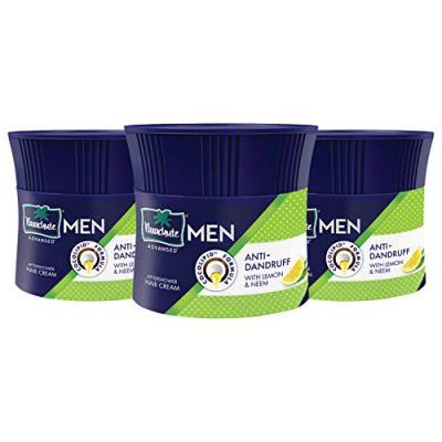 Parachute Advansed Men Hair Cream, Anti-Dandruff, 100 gm (Pack of 3)