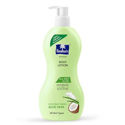 Parachute Advansed Refresh Body Lotion 100% Natural Moisturisers 400ml