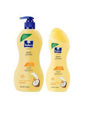 Parachute Set of 2 Soft Touch Silky & Smooth Body Lotion - 400 ml & 250ml