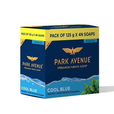 Park Avenue Cool Blue Soap Pack of 125 * 4 (500gm)