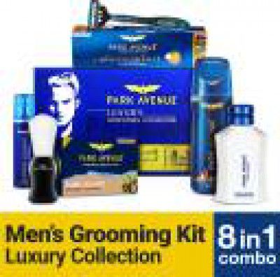 PARK AVENUE Luxury Grooming Kit for Men (8 Items in the set)