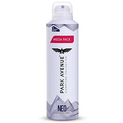 Park Avenue Men Neo Signature Collection |Aerosol Deodorant | Fresh Long-Lasting Aroma | 220Ml, Pack Of 1