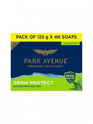 Park Avenue Pack of 4 Germ Protect Aloe Vera Soaps - 500 g