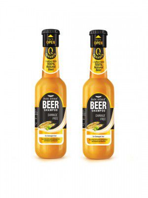 Park Avenue Set of 2 Damage Free Beer Shampoo - 180 ml Each