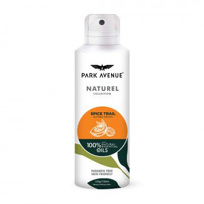 Park Avenue Spice Trail Deodorant for men | Natural Organic Premium Perfumes, 150ml