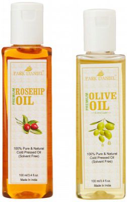 Park Daniel Rosehip Oil & Olive Oil, 200 Ml (Pack of 2)