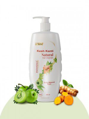 Patanjali Kesh Kanti Natural Hair Cleanser for Thick & Shiny Hair - 650ml