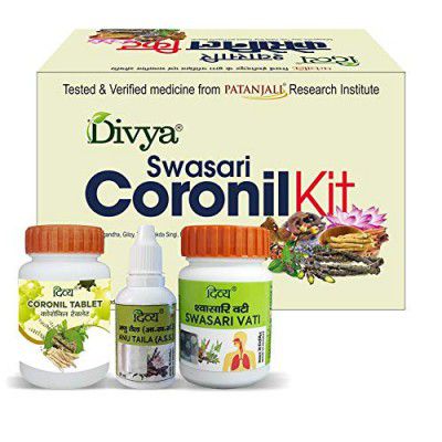 PATANJALI SWASARI CORONIL KIT - BEST FOR IMMUNITY BOOSTER.