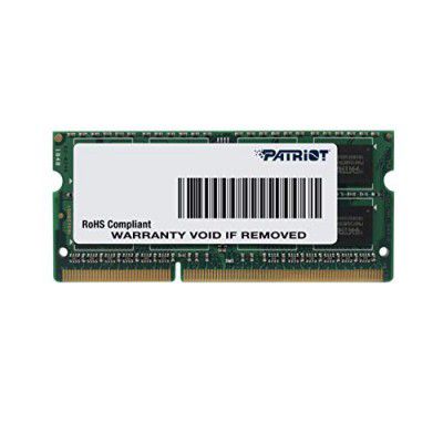 Patriot Memory DDR3 1600Mhz CL11 Laptop Memory 4GB (1x4GB) 1.35V (PSD34G1600L81S)