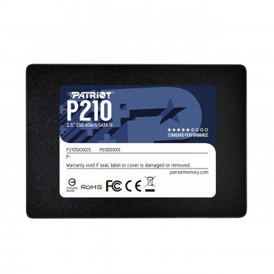 Patriot Memory P210 SATA 3 512GB SSD 2.5 Inch (P210S512G25)