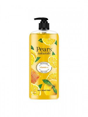 Pears Naturale Vitamin C Body Wash with Yuzu Lemon for Refreshed & Radiant Skin - 750ml