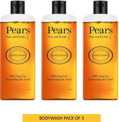 Pears Pure and Gentle Shower Gel (3 x 250 ml)