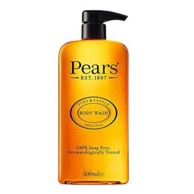 Pears Pure & Gentle Shower Gel, Body Wash With Glycerine And Natural Oils, 500 Ml