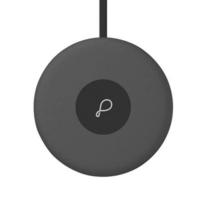 Pebble Sense Pro - Ultra Fast Qi-Certified 15W Max Fast Wireless Charging Pad, Compatible with iPhone 12/11/11 Pro/XS Max/XR/XS/X/8/8+, Galaxy Note 10/Note 10+/S10/S10+/S10E