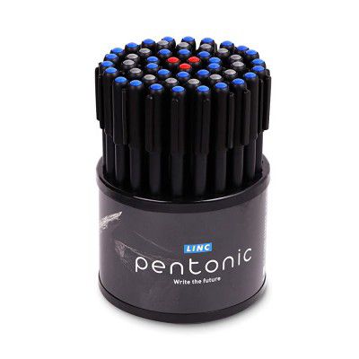 Pentonic Linc LNPTP50AS Ball Point Pen - Pack of 50 (Multicolour)