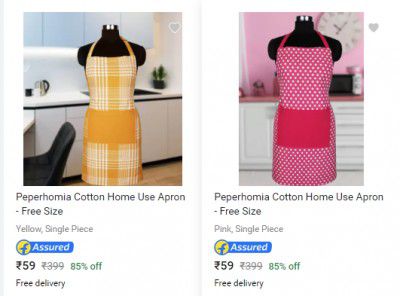 Peperhomia Aprons Starting at ₹59