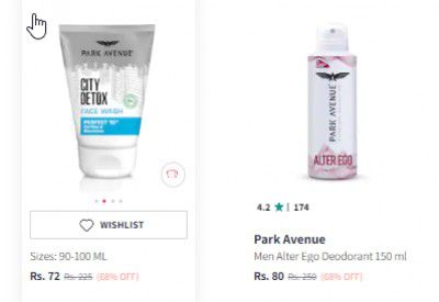 Personal Care Upto 80% Off