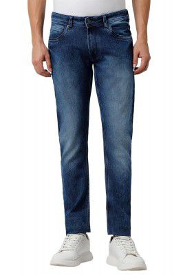 Peter England Men's Comfort Skinny Jeans