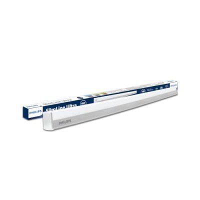 PHILIPS 10-watt LED Batten/Tubelight | Slimline Ultra Compact 2-ft LED Batten for Living Room & Bedroom | Natural White, Pack of 1