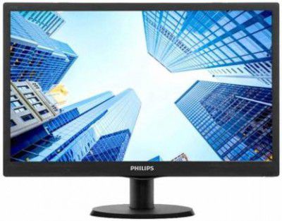 PHILIPS 18.5 inch HD Monitor (193V5LHSB2/94 Vga + Hdmi)