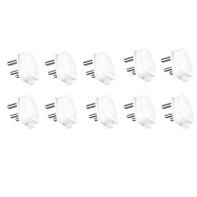 Philips 3 Pin Plug 6A Economy Range, Pack of 10