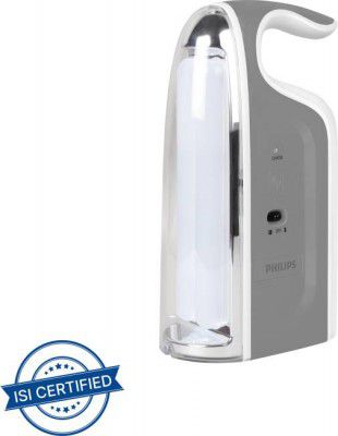 PHILIPS 5W Siria Rechargeable LED (Grey) 4.5 hrs Lantern Emergency Light  (Grey)