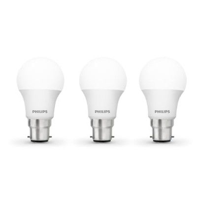 PHILIPS Ace Saver 10W B22 LED Bulb,900lm, Cool Day Light, Pack of 3