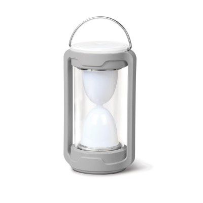 Philips Cyra Emergency LED Lantern (Grey) | 360 Degree Light and Dimmability Brightness Control Feature | 2200 mAH Battery with 4.5 hrs of Light Backup