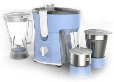 PHILIPS hl7576 amaze hl 7576 600 W Juicer Mixer Grinder (3 Jars, Blue)