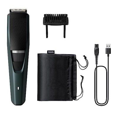 Philips Pro Beard Trimmer| 2.5X higher precision | Beard Sense tech - BT3431/30