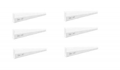 PHILIPS Slimline 5-Watt 1-Feet LED Tubelight Batten (Warm White, Pack of 6)