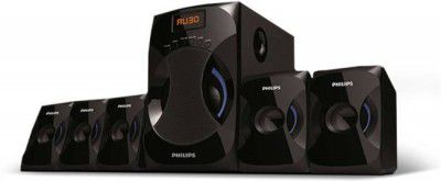 PHILIPS SPA4040B/94 45 W Bluetooth Home Theatre (Black, 5.1 Channel)