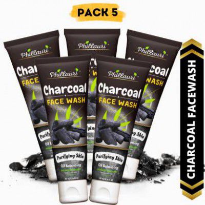 Phillauri Revitalize and Detoxify: Activated Charcoal Facewash Face Wash  (300 ml)