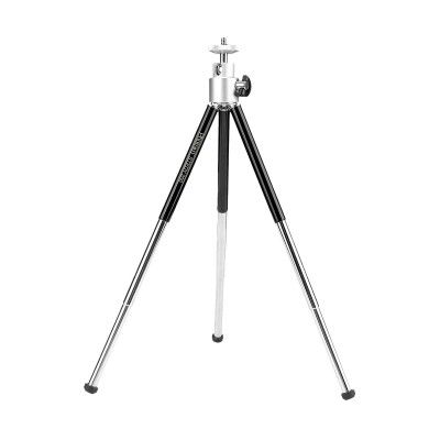 Photron Stedy 200 26.5cm Adjustable Mini Tripod for Mobile and Camera (360 Degree Rotatable, Black)