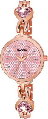 Piaoma PMSOPA0507 Metal Strap Diamond Style Analog Watch - For Women