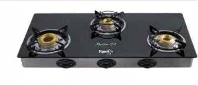 Pigeon 3burner zx Glass Automatic Gas Stove 