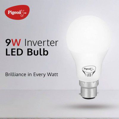 Pigeon 9 Watt Inverter 3 hrs Bulb Emergency Light  (White)