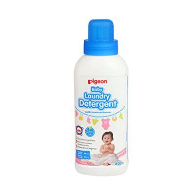 Pigeon Baby Liquid Laundry Detergent, With Plant Extracts, Anti-Bacterial, Alcohol-Free, 600 ml Bottle